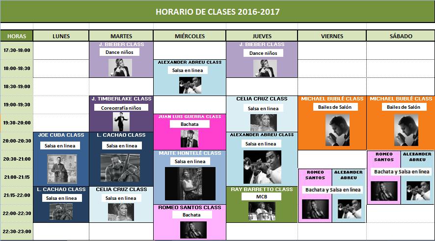 Horario 2016-2017 v3