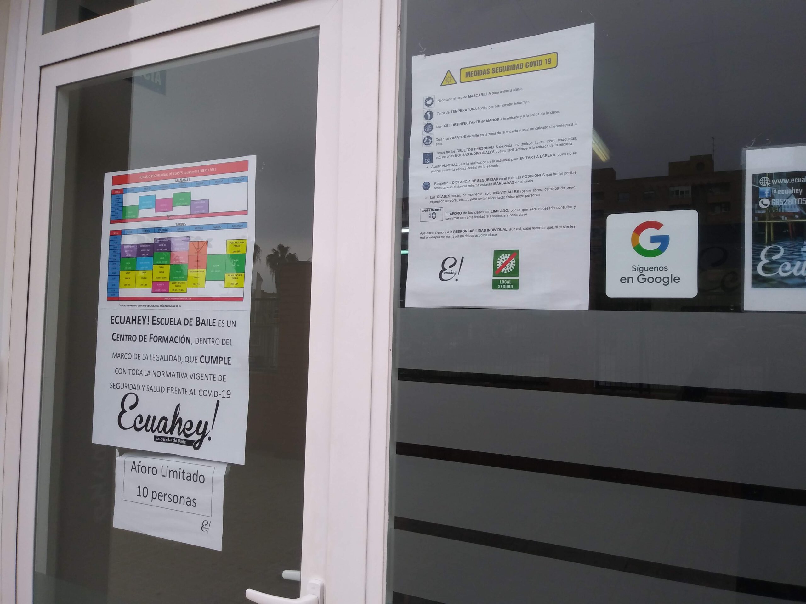 Encuéntranos en Google