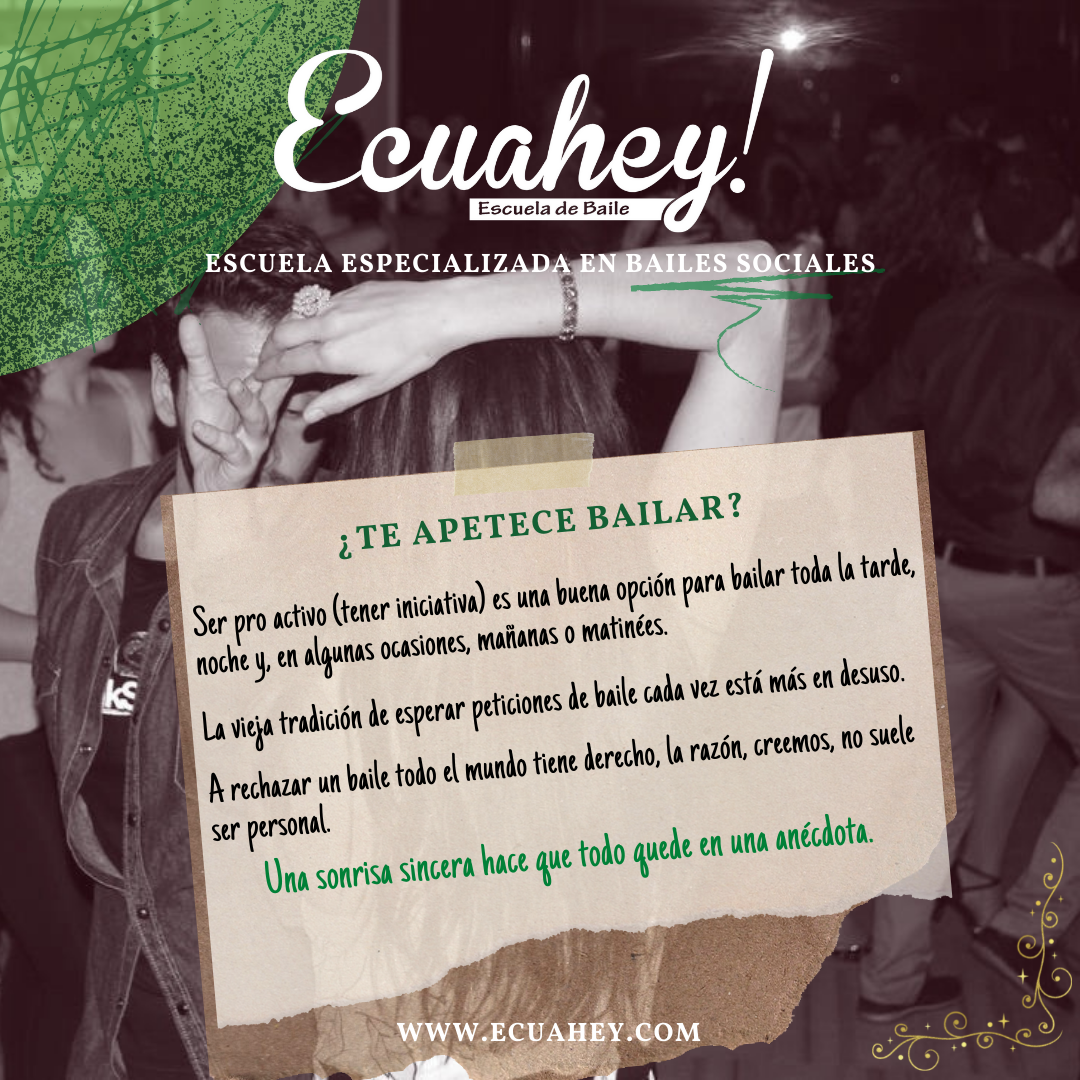 ¿Te apetece bailar?