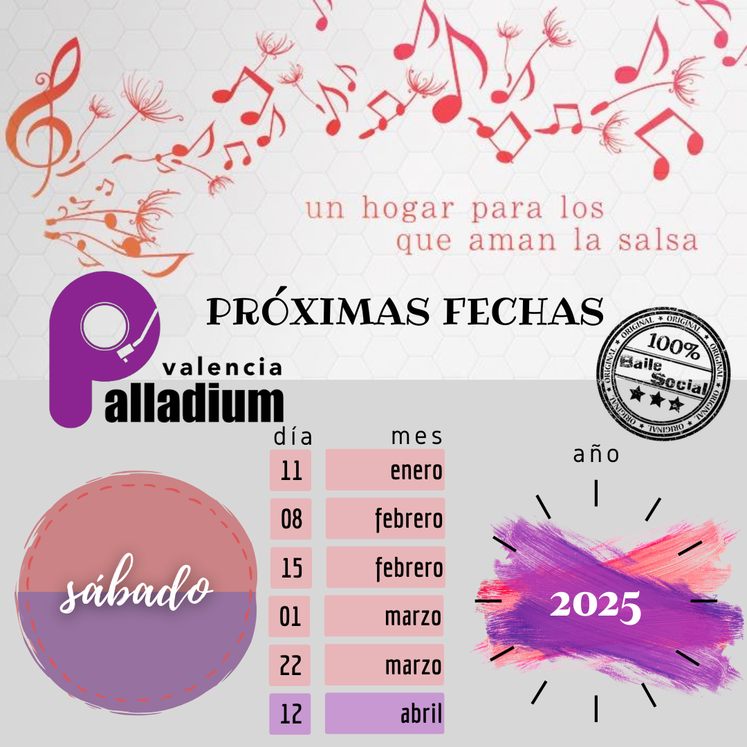 AGENDA PALLADIUM VALENCIA 2025