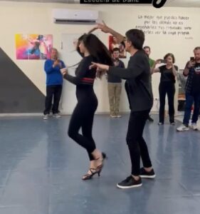 Video de clase salsa Juanlu y Cuca parte2